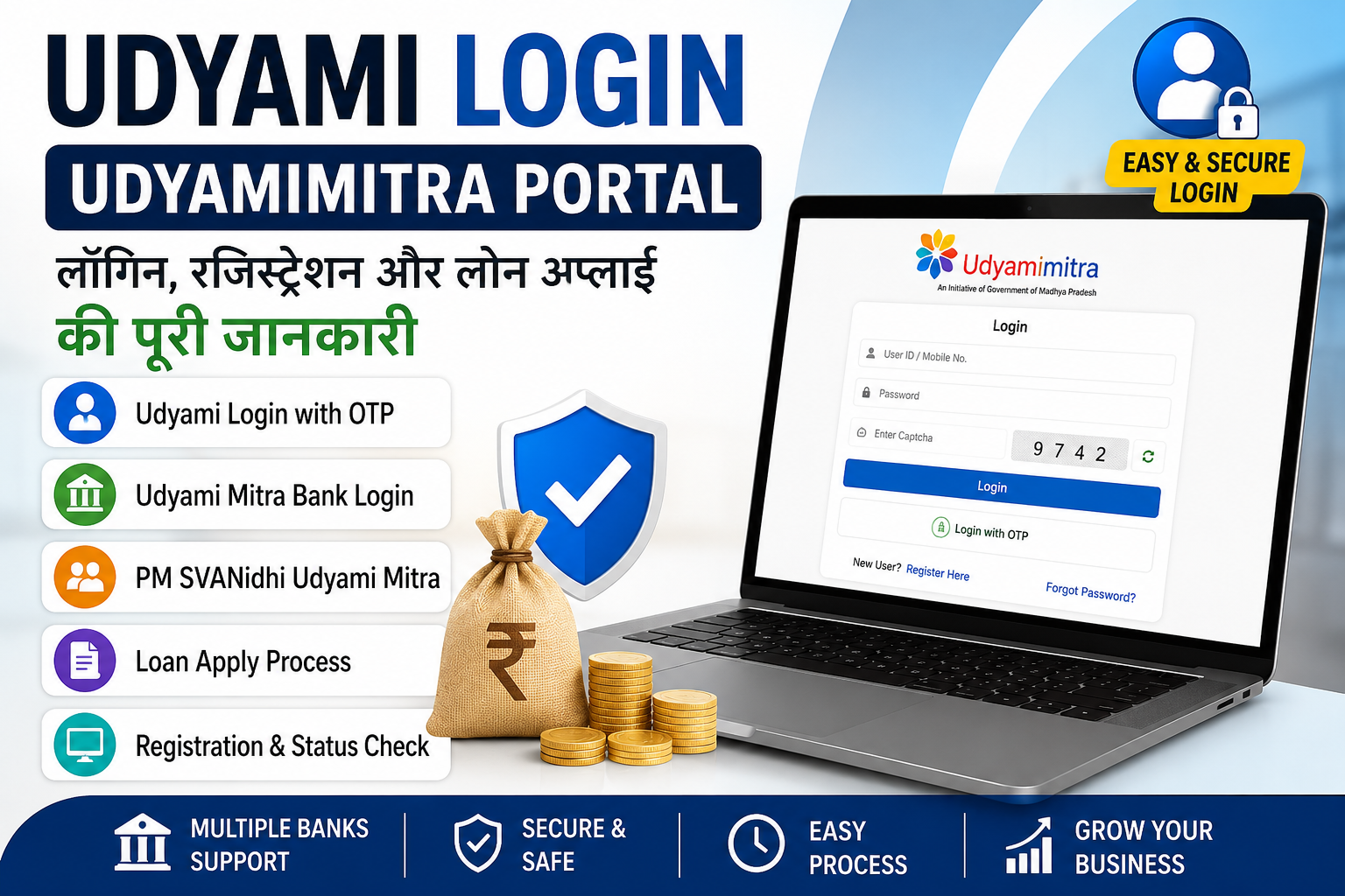 Udyami Login | Udyamimitra Portal Login | Udyami Mitra Bank Login Guide